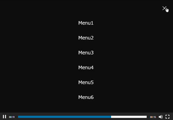ハンバーガーメニュー2：jquery